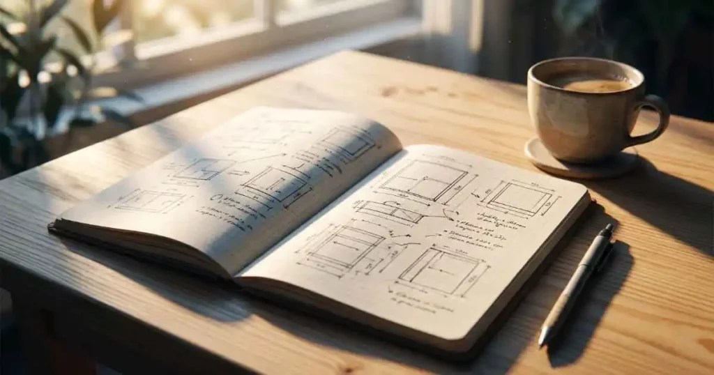 Reflexión sobre si es malo planificar según la biblia en una mesa de trabajo