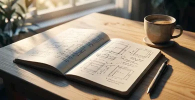 Reflexión sobre si es malo planificar según la biblia en una mesa de trabajo